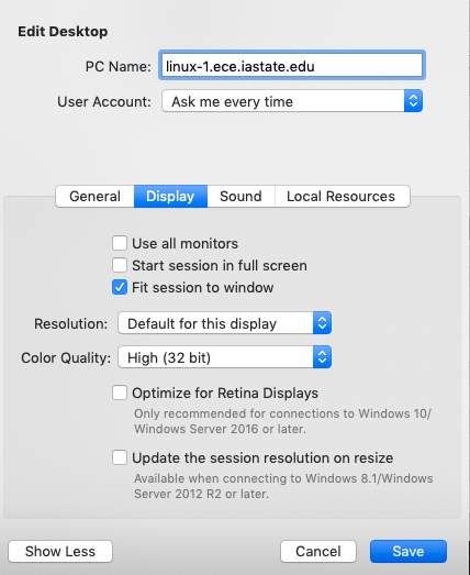 remote desktop connection client for mac 2